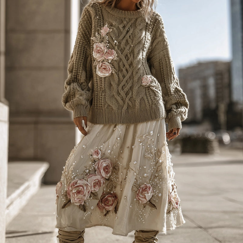 Maglione dal design classico