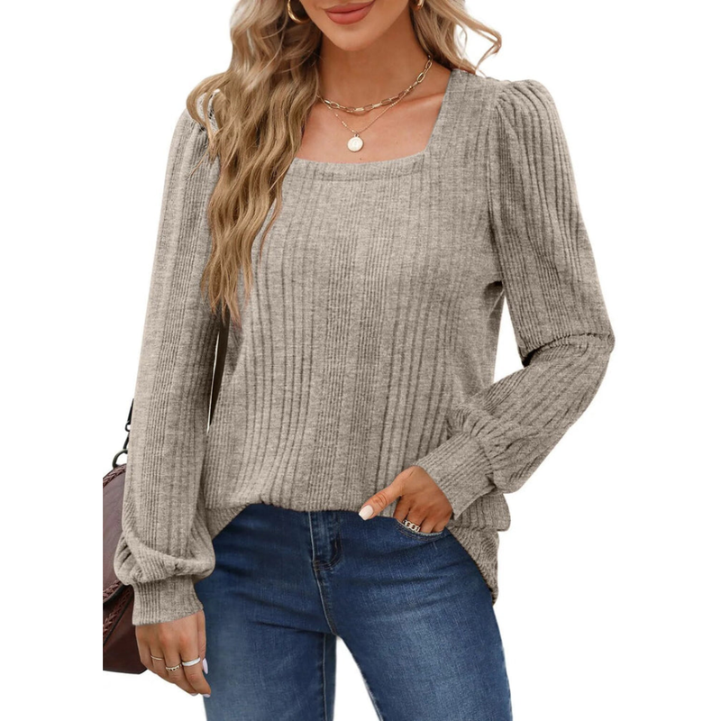 Maglione dal design curato
