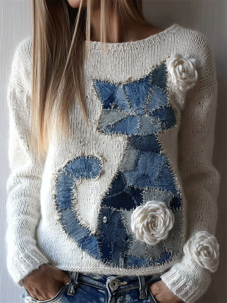 Maglione in stile vintage senza tempo