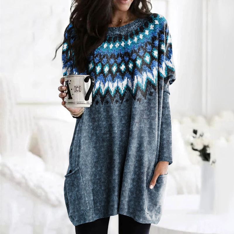 Maglione dal design curato