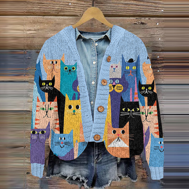Cardigan dal design curato