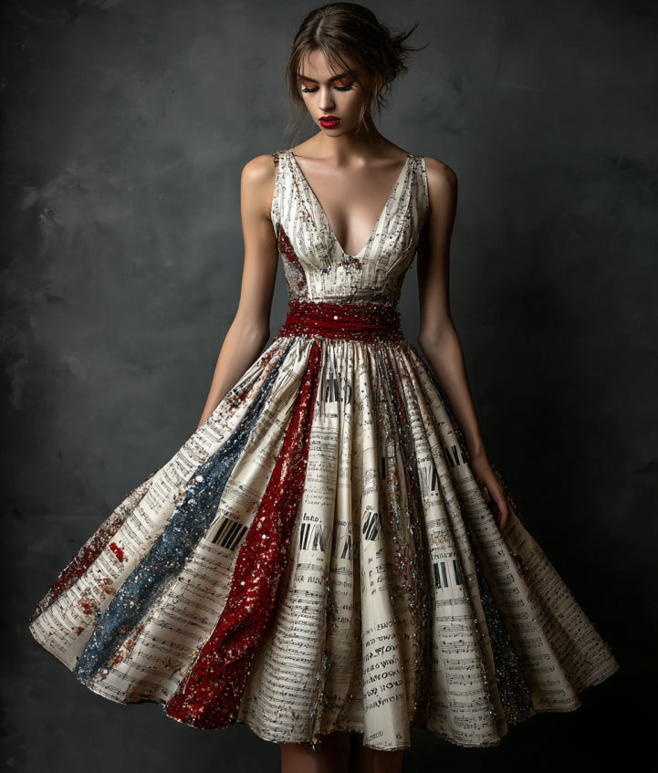 Vestito dal design classico