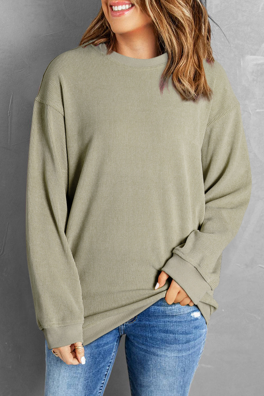 Maglione dal design curato