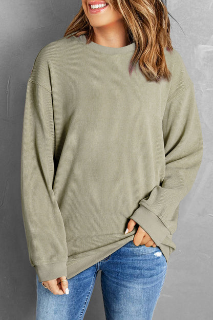 Maglione dal design curato