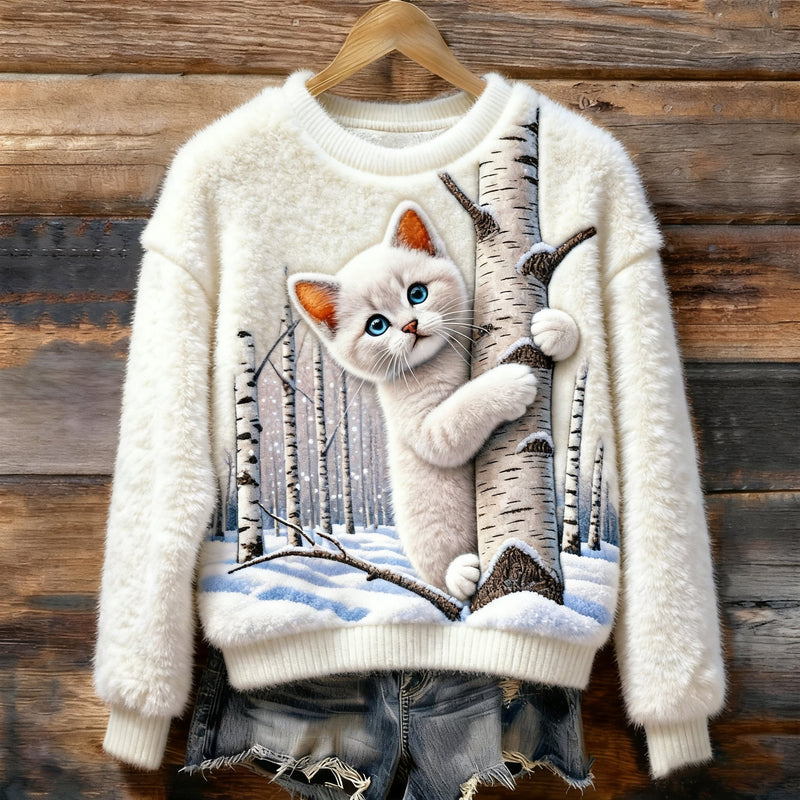 Maglione dal design curato