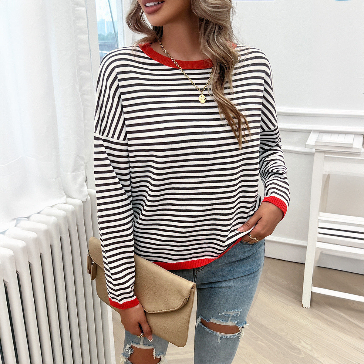 Maglione dal design classico
