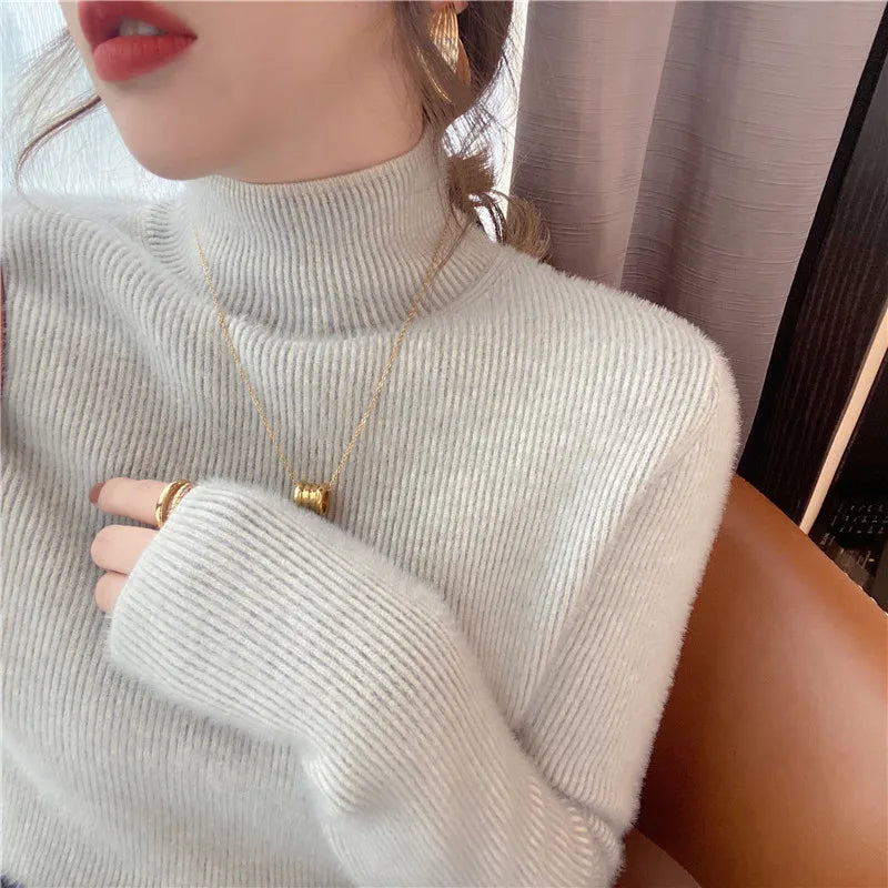 Beatriz® | Autumnal turtleneck sweater