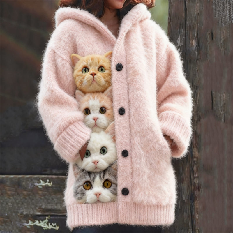 Cardigan dal design curato