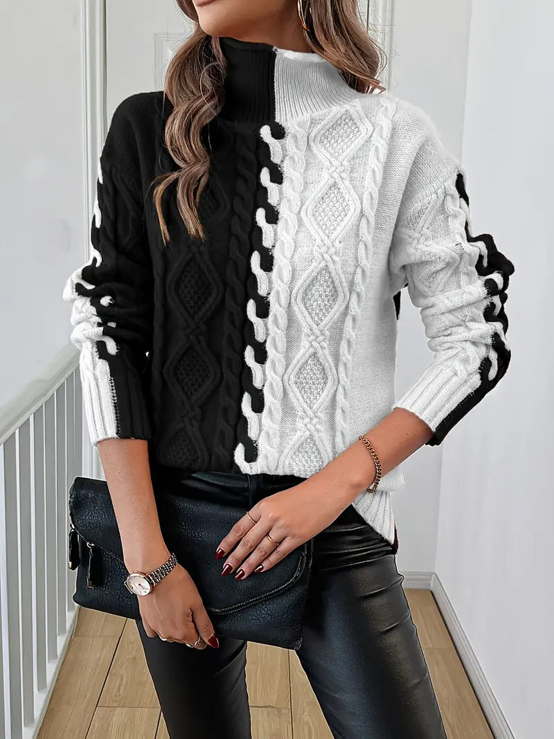 Maglione dal design curato