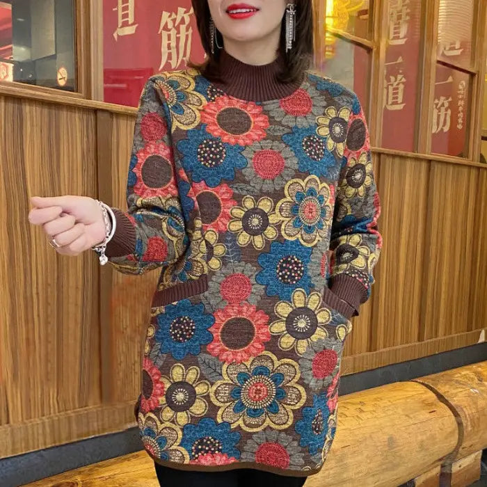Maglione in stile vintage senza tempo