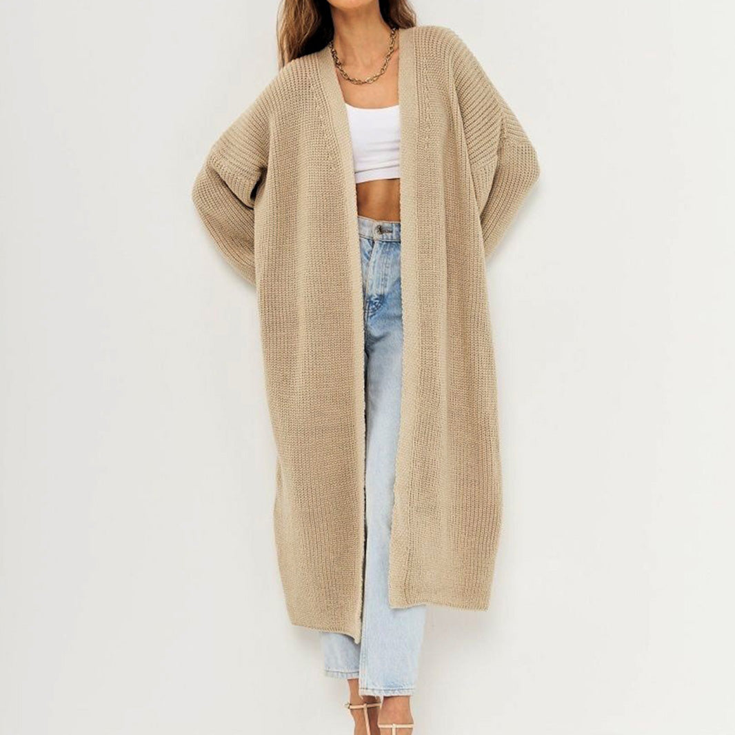 Comstylish Casual Loose Women's Long Knitted Sweater