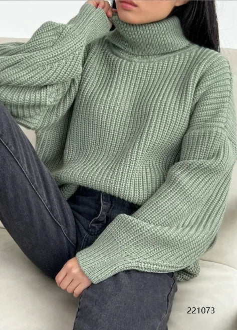 Maglione dal design curato