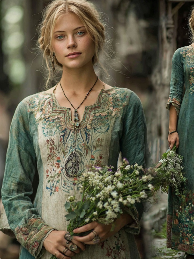 Vestito ispirato al vintage