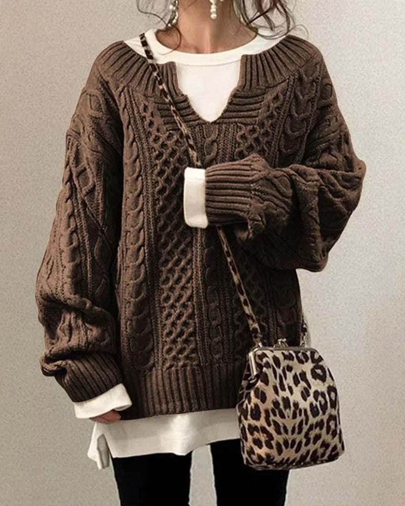 Maglione dal design raffinato