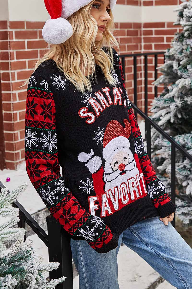 Maglione dal design curato