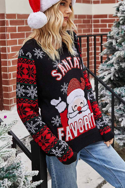 Maglione dal design curato