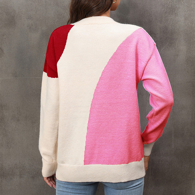 Maglione dal design curato