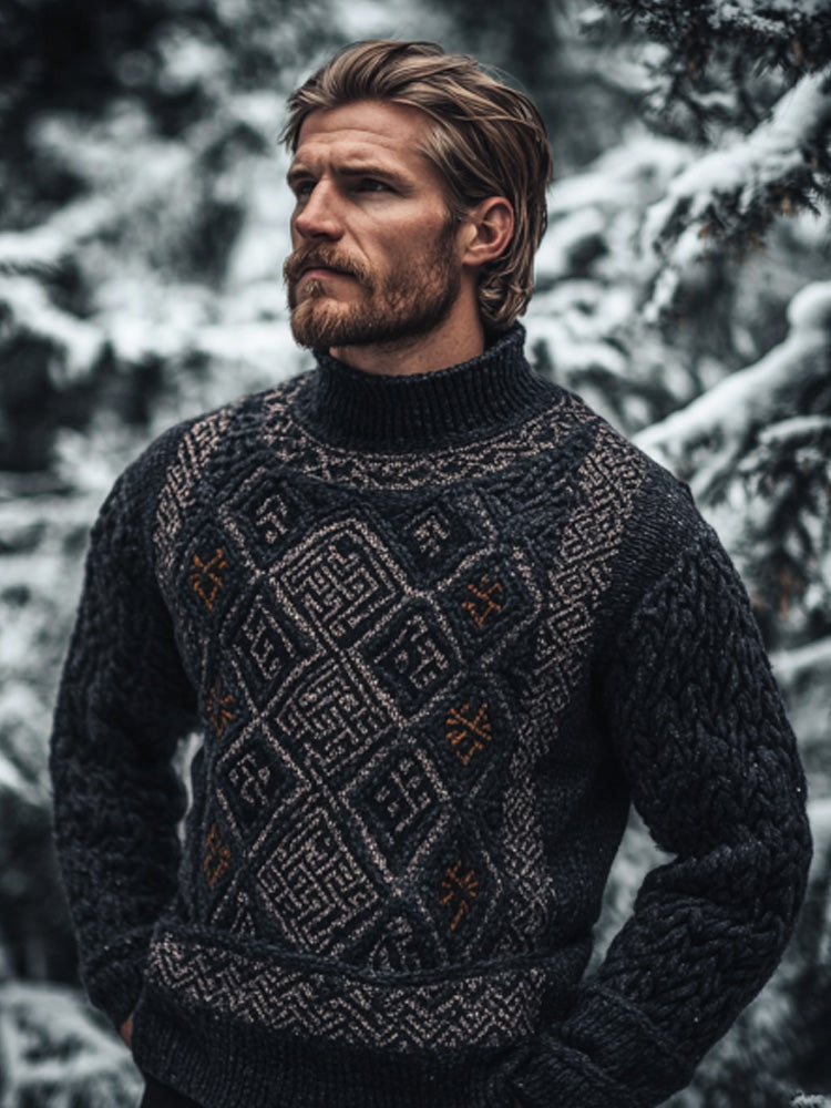 Maglione in stile vintage senza tempo