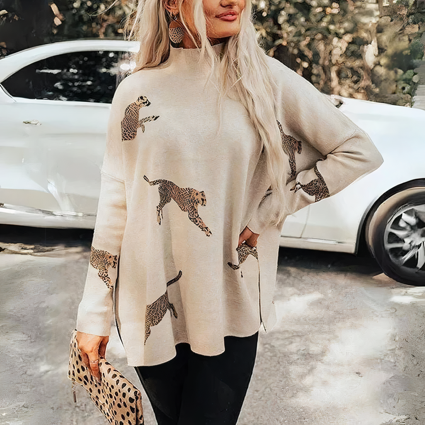Maglione in stile vintage senza tempo