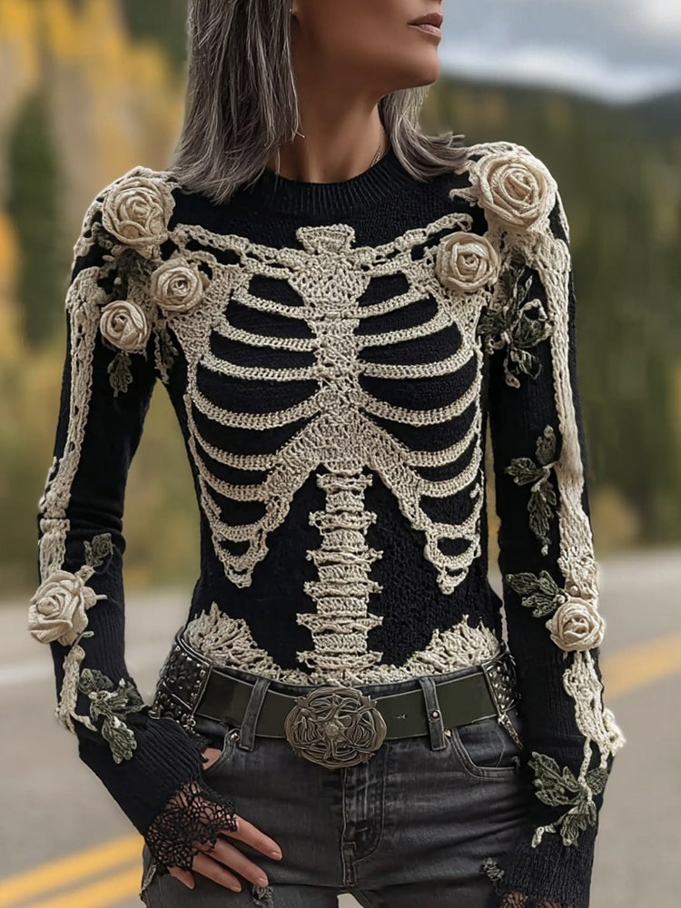 Maglione in stile vintage senza tempo