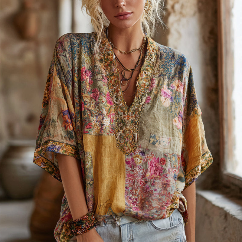 Camicia in stile vintage senza tempo