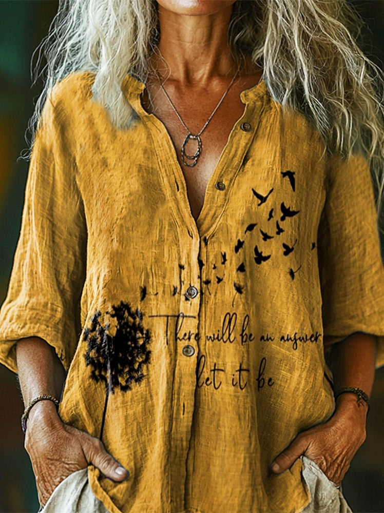 Camicia in stile vintage senza tempo