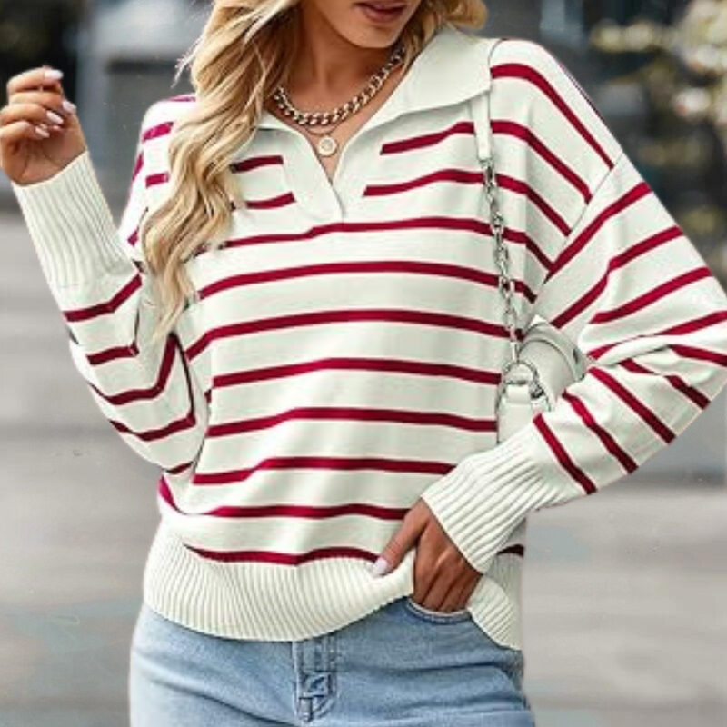 Maglione dal design curato