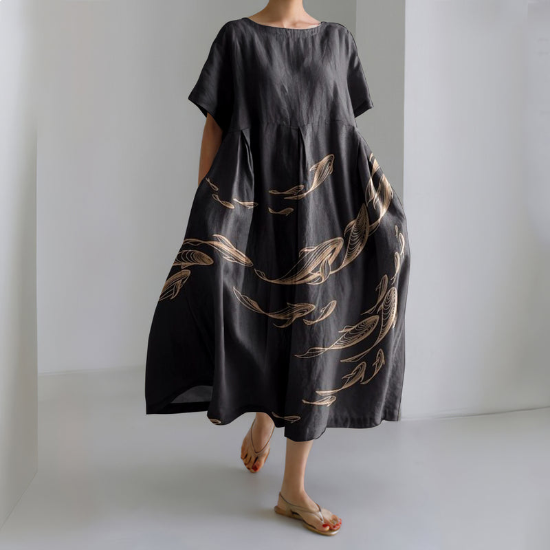 Vestito dal design curato