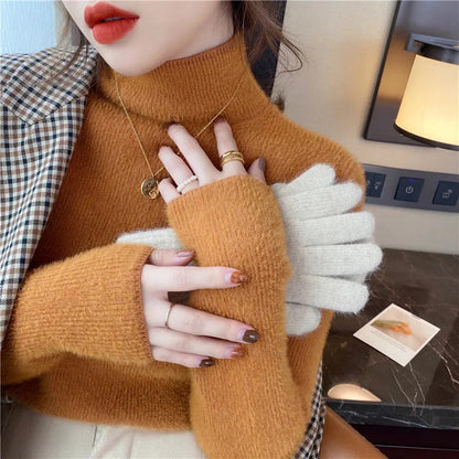 Maglione dal design curato