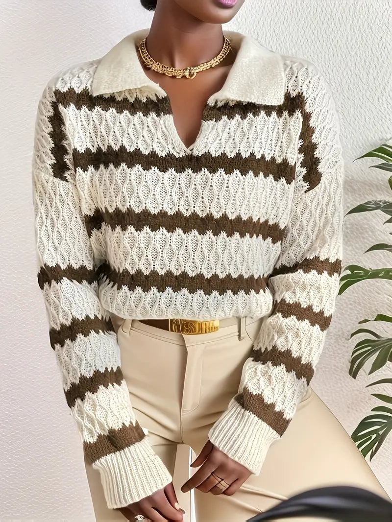 Camila® | Striped sweater for women