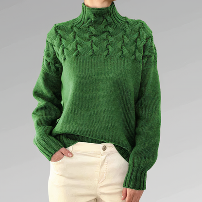 Maglione dal design curato