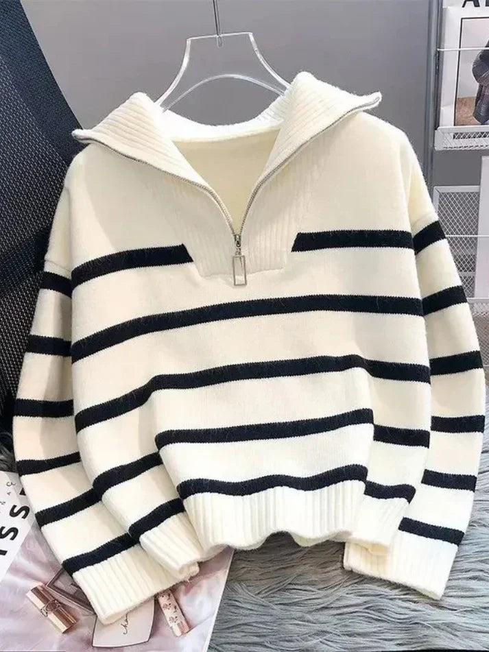 Maglione dal design curato