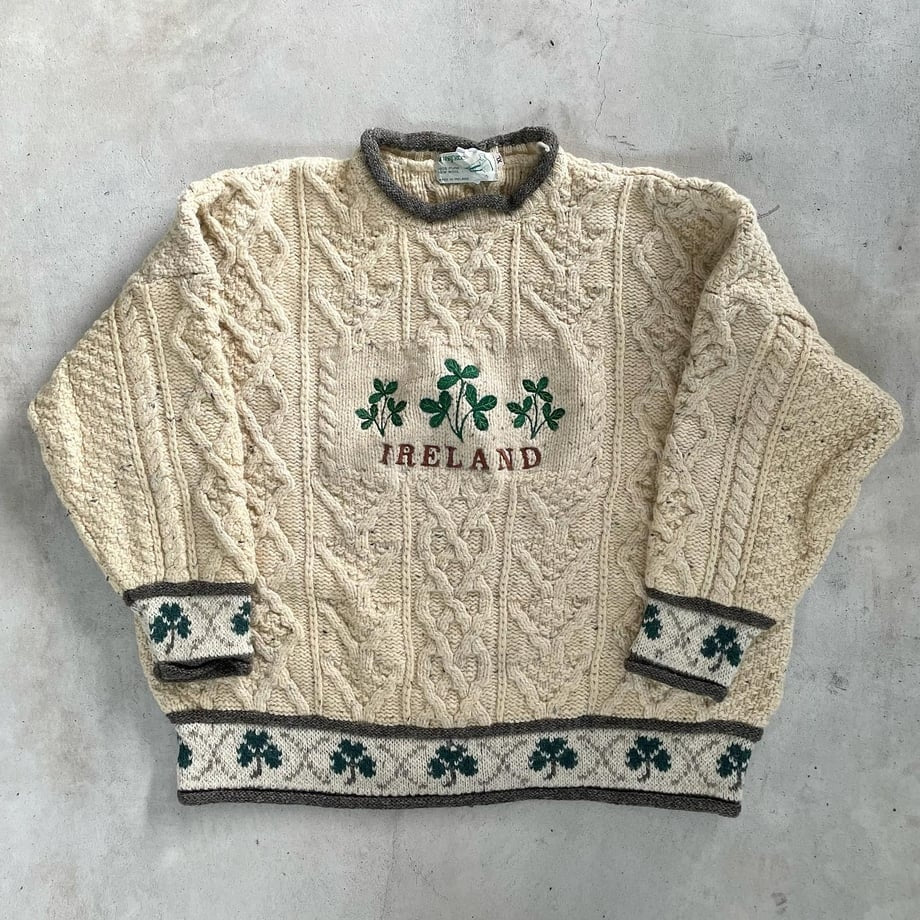 Women'S St. Patrick'S Day Knit Jacquard Cozy Sweater elevenforest