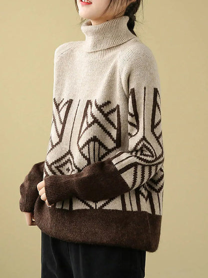 LP | MW - Maglia con collo a dolcevita