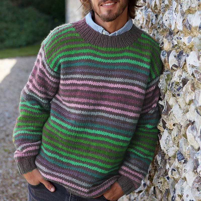 Maglione dal design curato