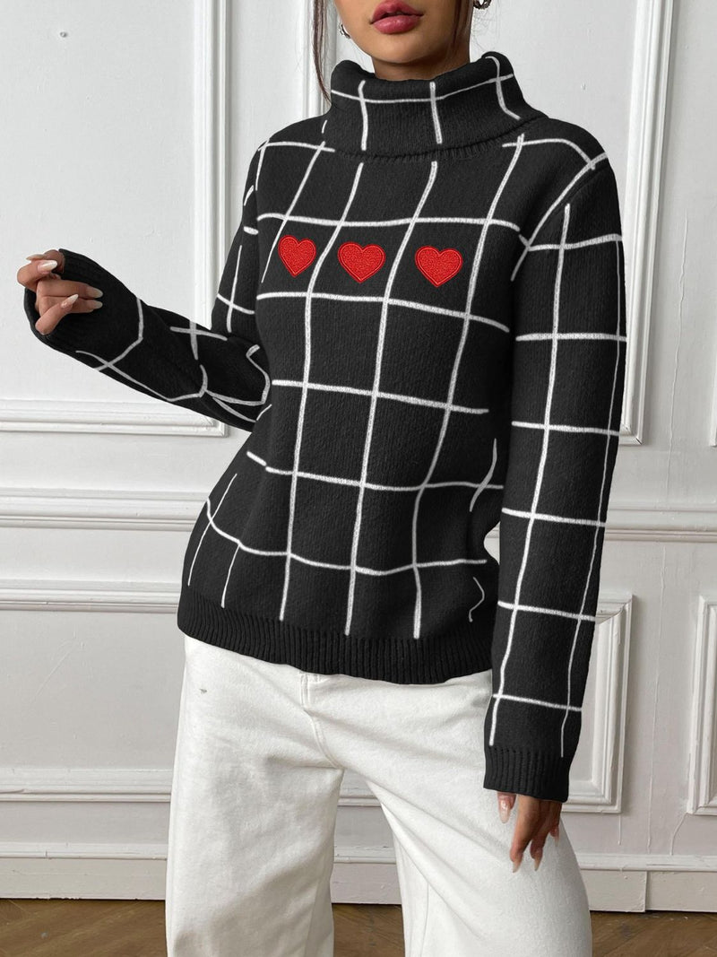 Maglione dal design curato