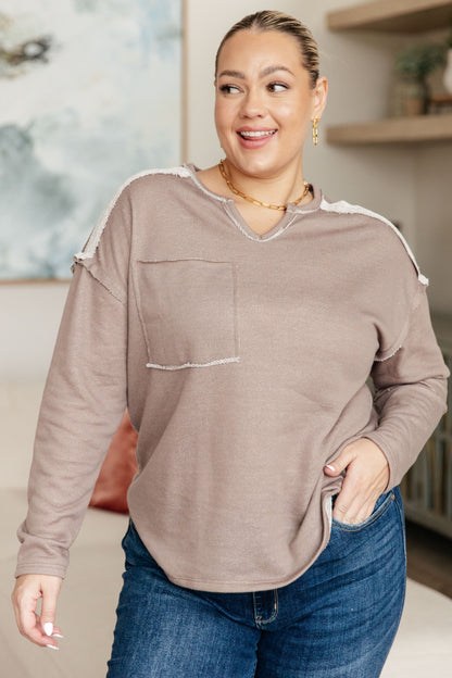 Margot® | Spring In My Step V-neck sweater