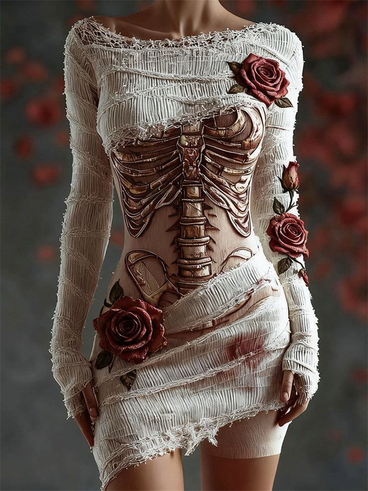 Vestito dal design curato