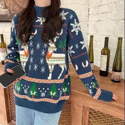 Maglione dal design curato