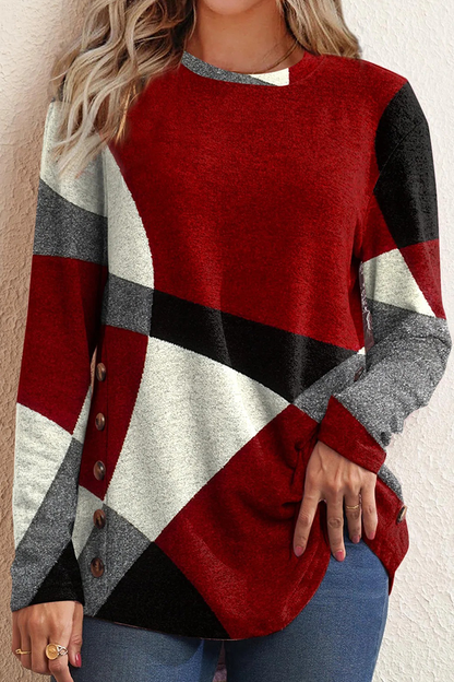 Maglione dal design curato