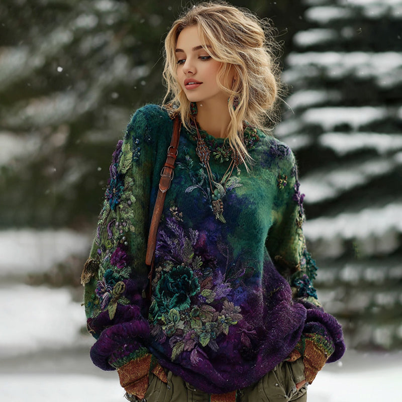 Maglione in stile vintage senza tempo