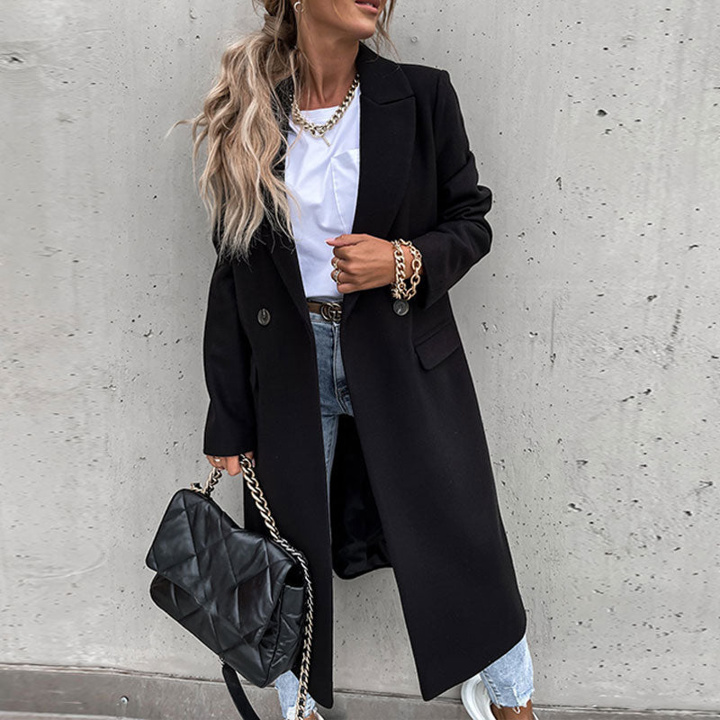 LP | Cappotto lungo con bottoni