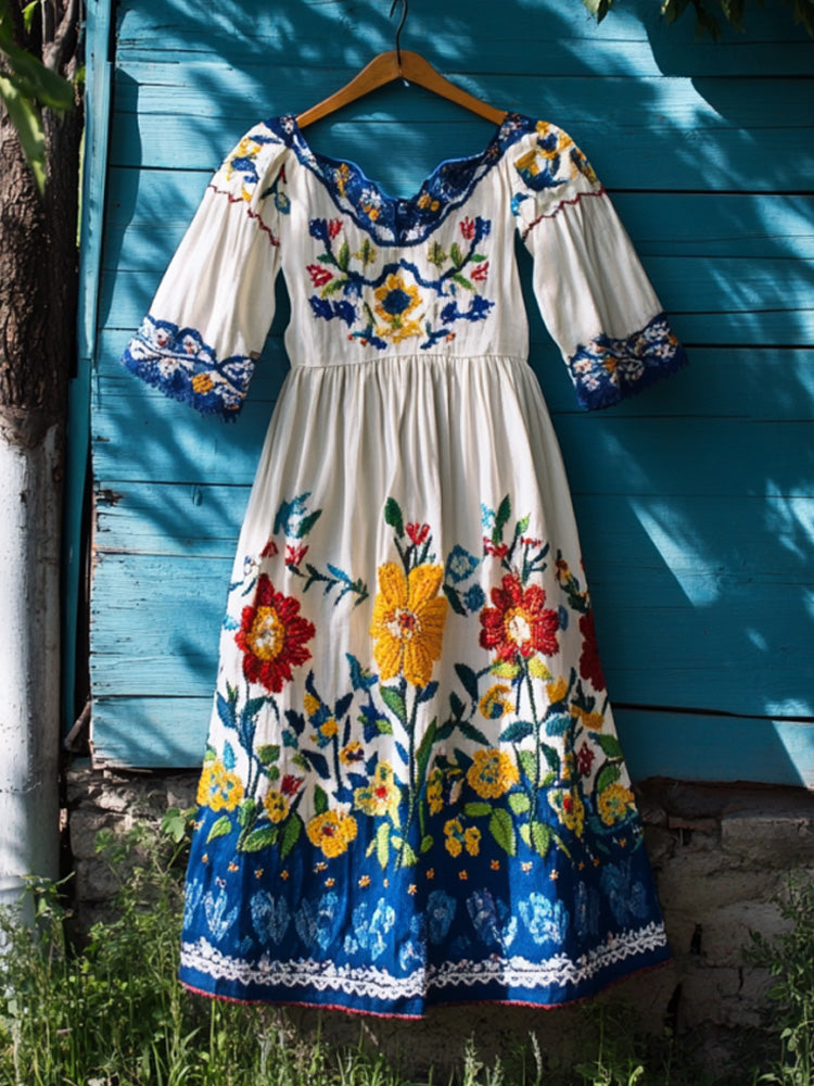 Vestito ispirato al vintage