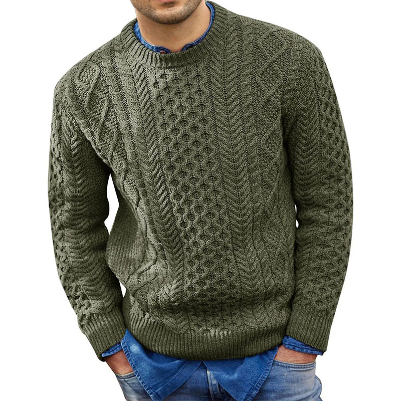Maglione dal design curato