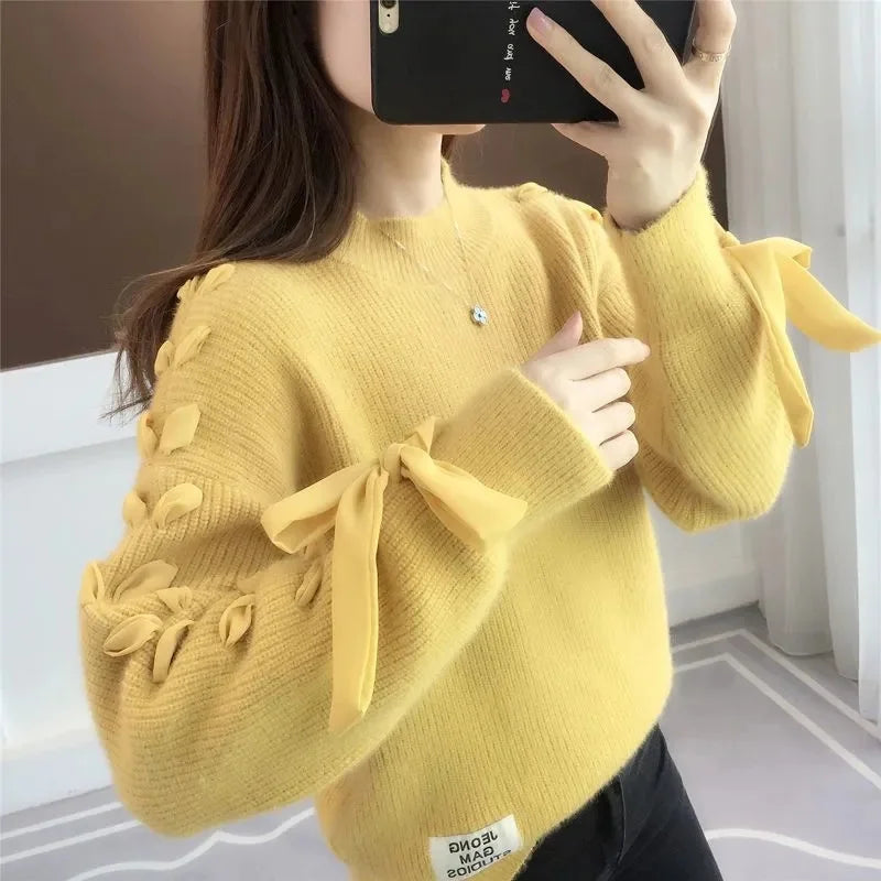 Maglione dal design curato