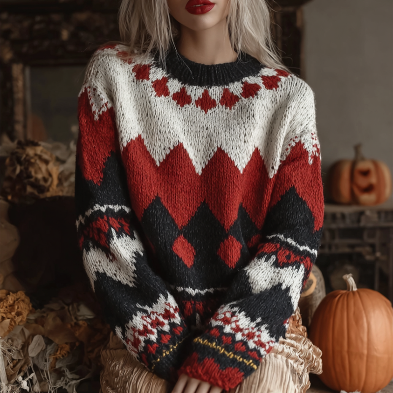 Maglione dal design classico