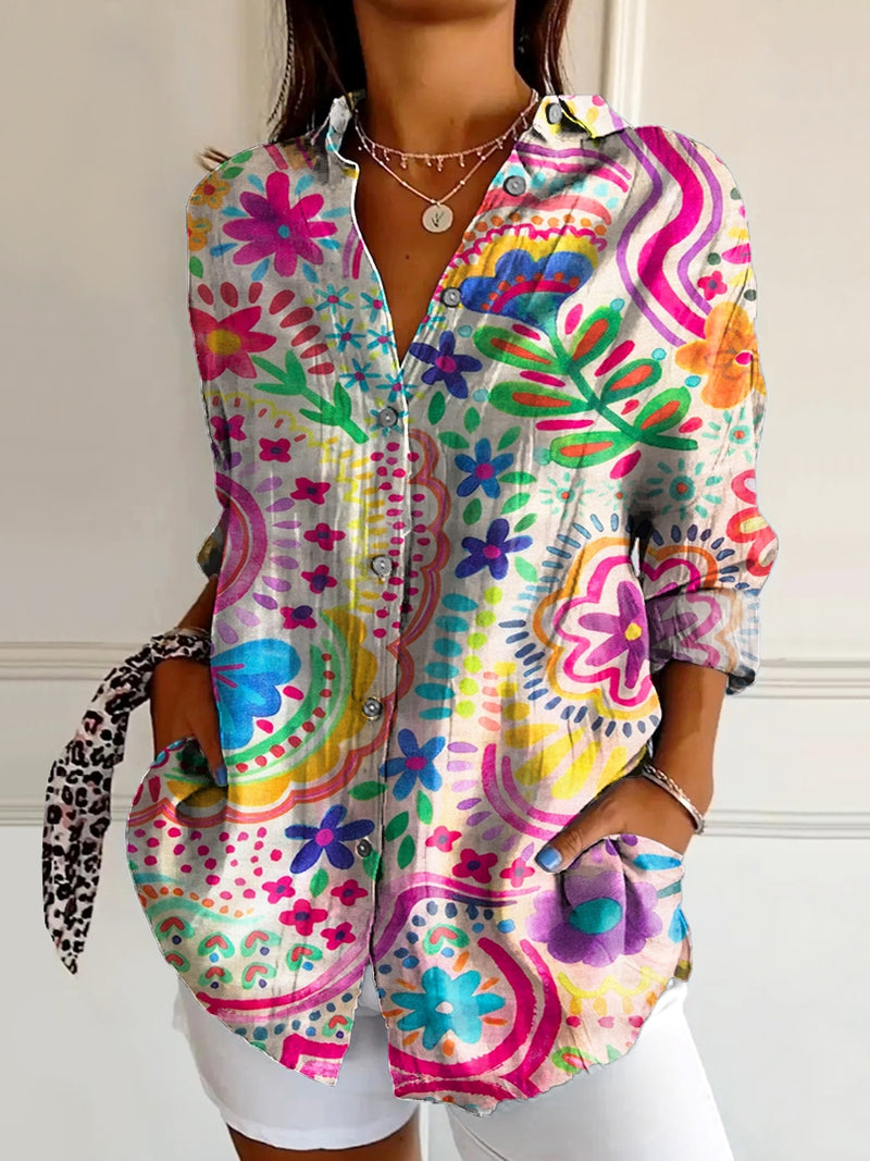 Camicia in stile vintage senza tempo