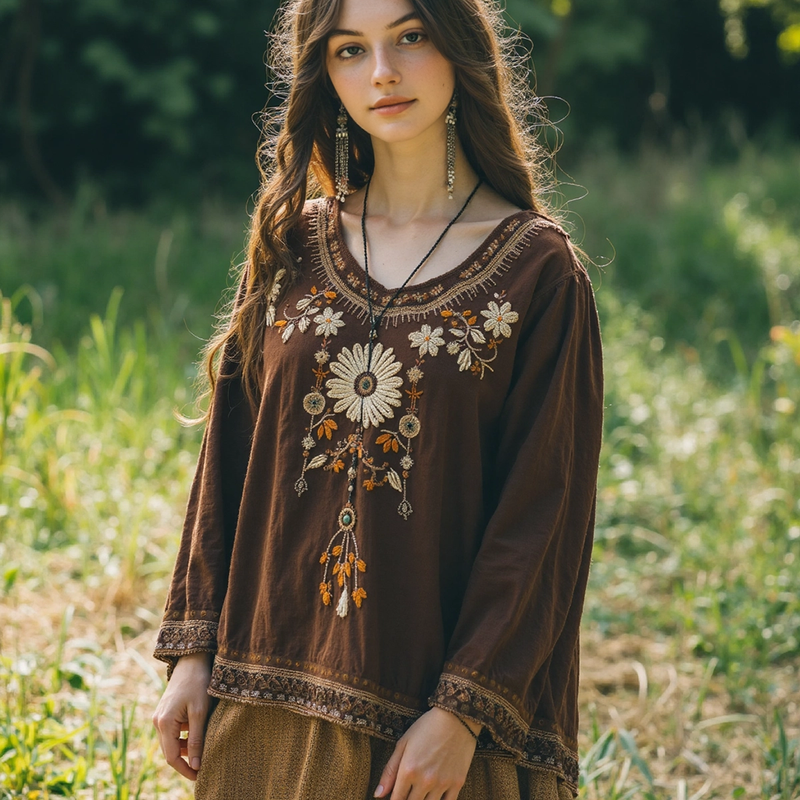 Maglietta in stile vintage senza tempo