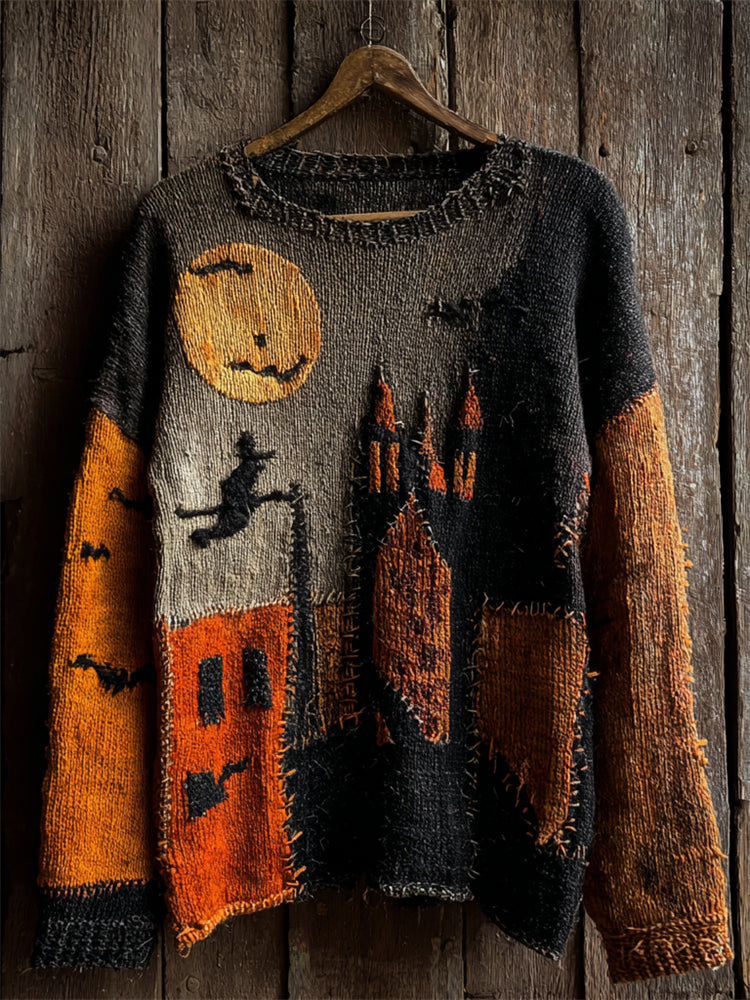 Maglione dal design curato
