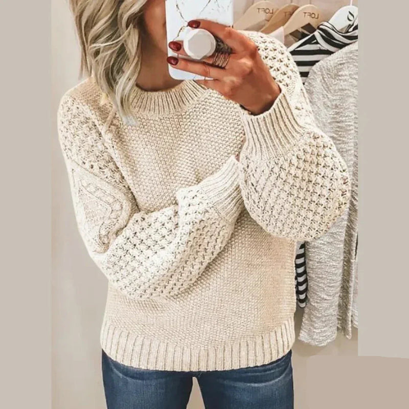 Maglione dal design curato